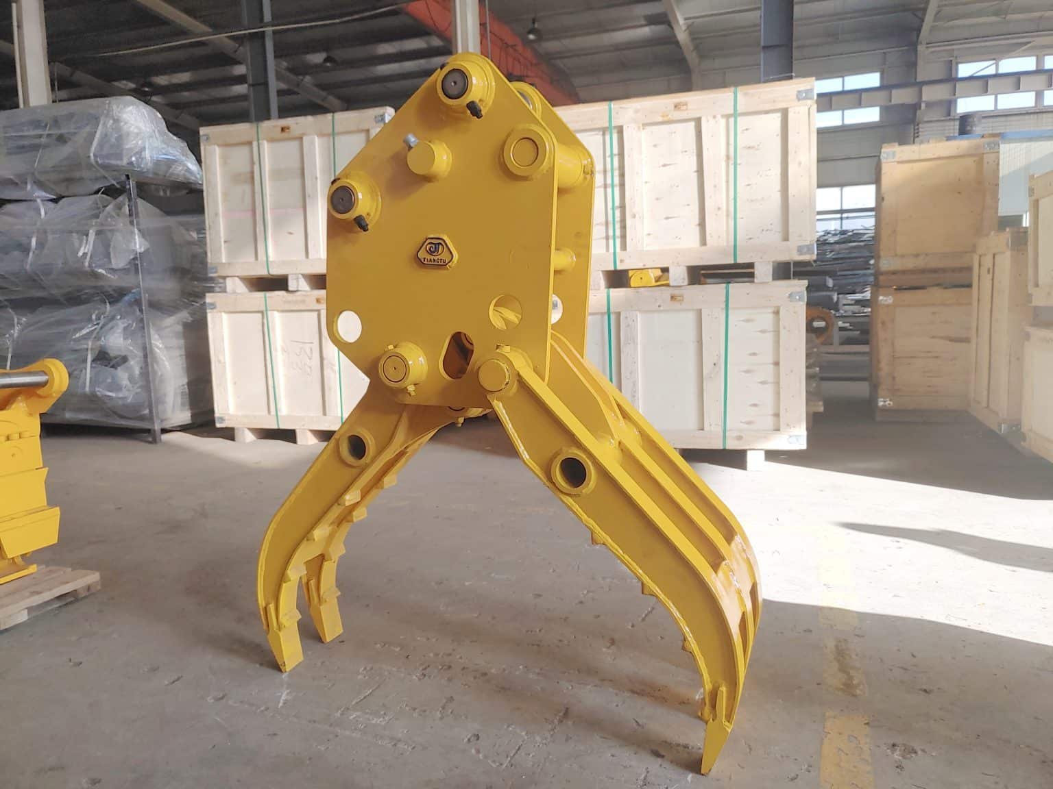 Hydraulic Grapple for Excavator Attachments JIANGTU