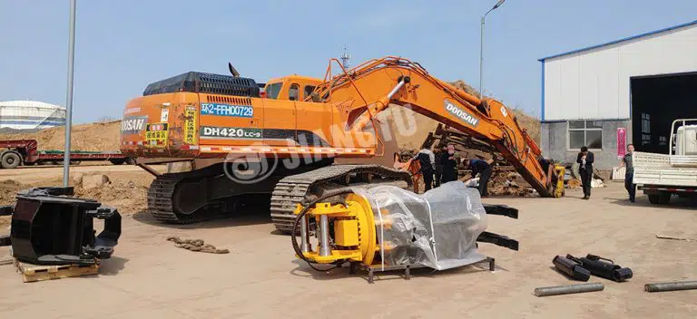 How To Install Hydraulic Grapple On The Excavator?