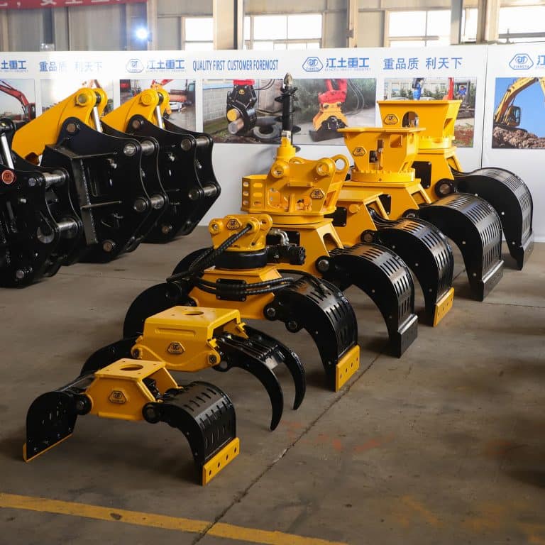 JIANGTU Demolition Grapple Has Become A New Star In Excavator Attachment Industry
