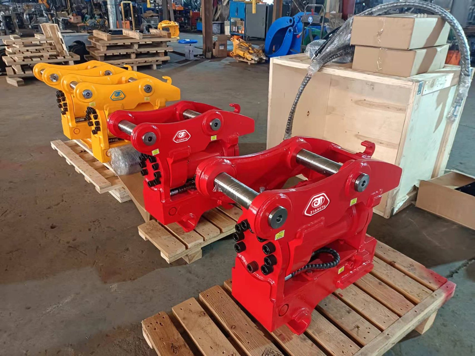 Best Tilting Quick Coupler for Excavator Attachment JIANGTU