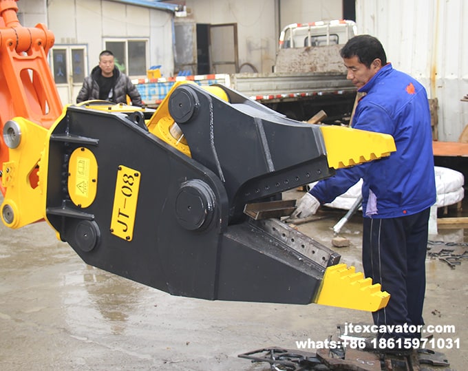 Types and Application of Hydraulic Shears for Excavators