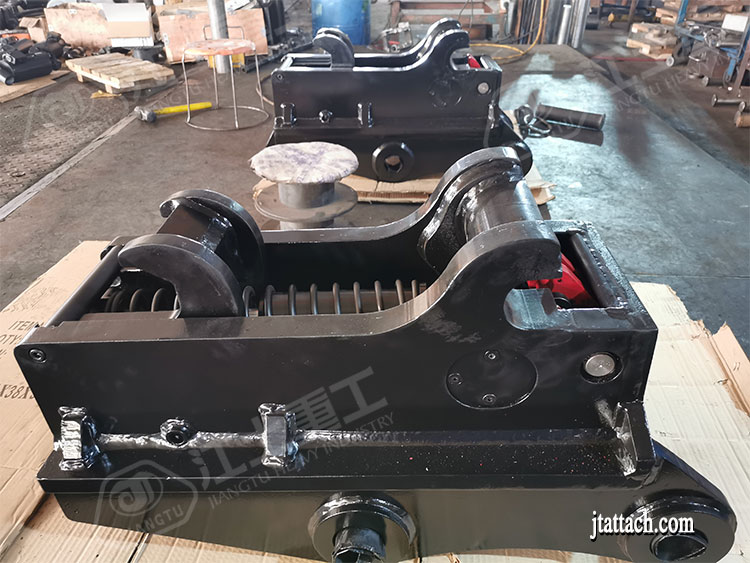 Jiangtu Fully Automatic Double Locking Hydraulic Quick Hitch Coupler(2)