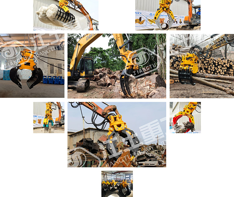 Looking For The Longest Service Life JIANGTU Excavator Grapple