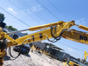 JIANGTU’s Hydraulic Tilt Rotator Installation Enthusiasm Is High Like The Scorching Sun